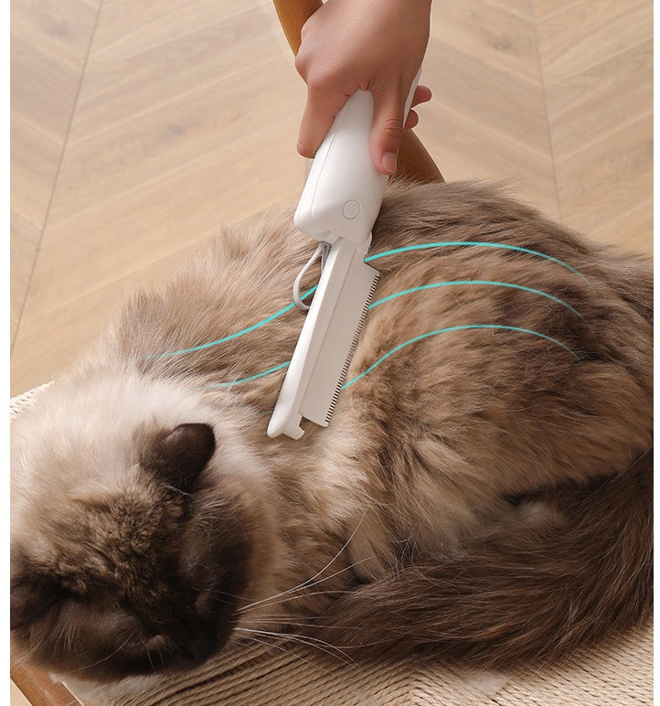 Pet Hair Removal Brush: Grooming & Massage Tool