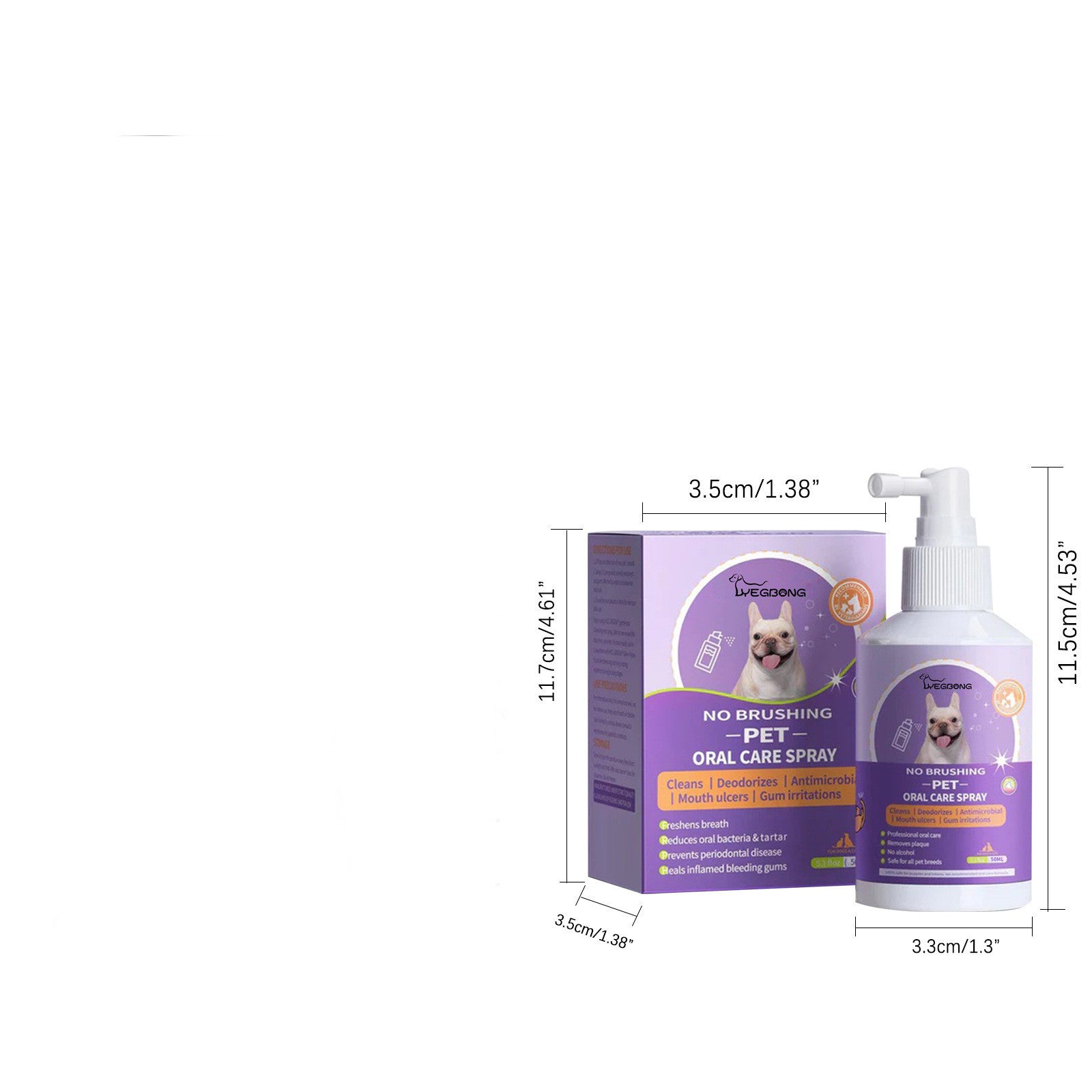 Pet Dental Spray: Tartar & Stain Remover
