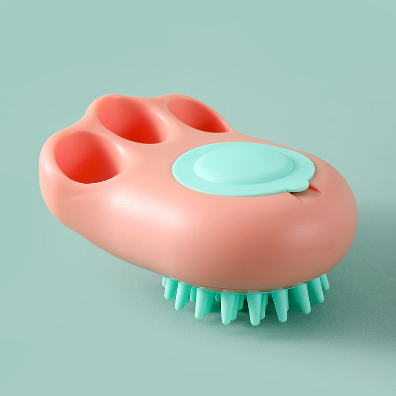 Cartoon Cat Paw Bath Brush: Durable & Foaming