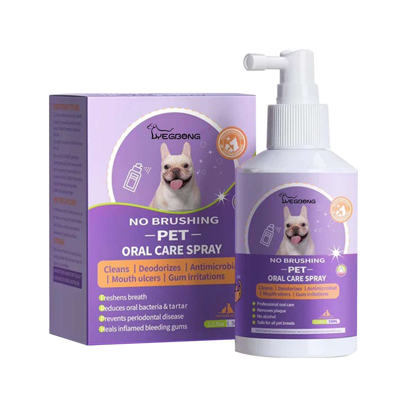 Pet Dental Spray: Tartar & Stain Remover
