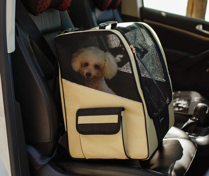 Pet Wheel Carrier Backpack