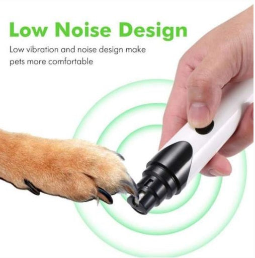 Electric Pet Nail Clippers: Pencil Sharpener Design