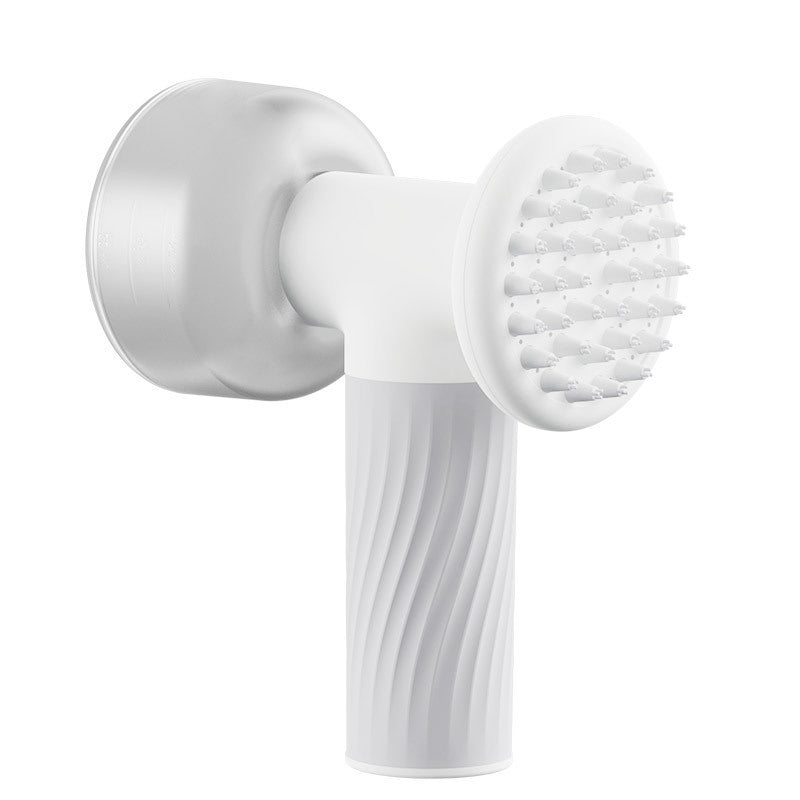 Electric Pet Bath Brush with Soap Dispenser