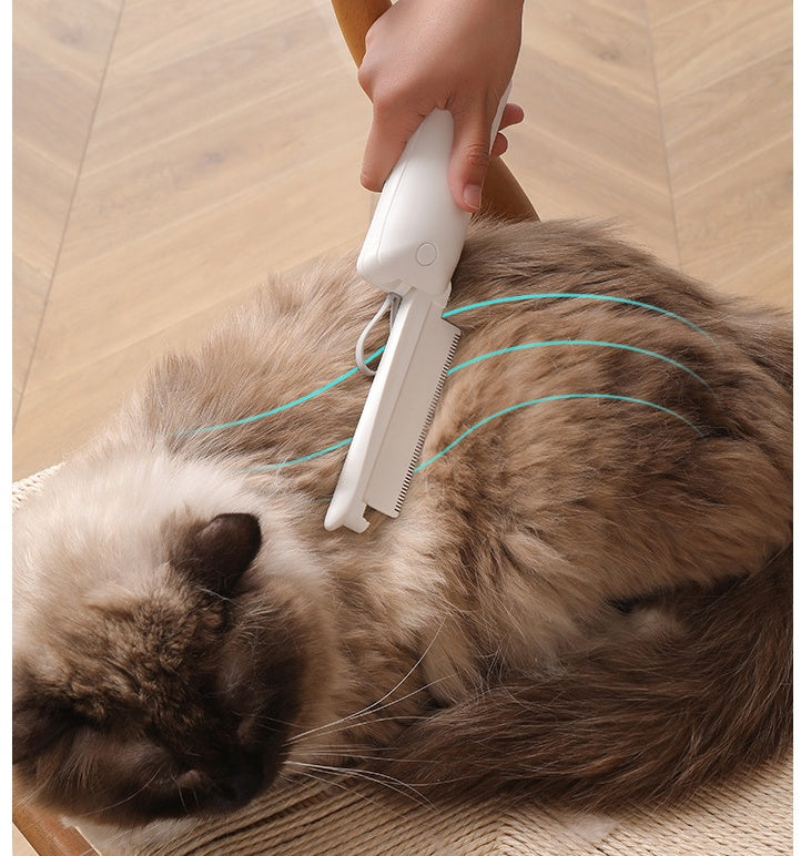 Pet Hair Removal Brush: Grooming &amp; Massage Tool