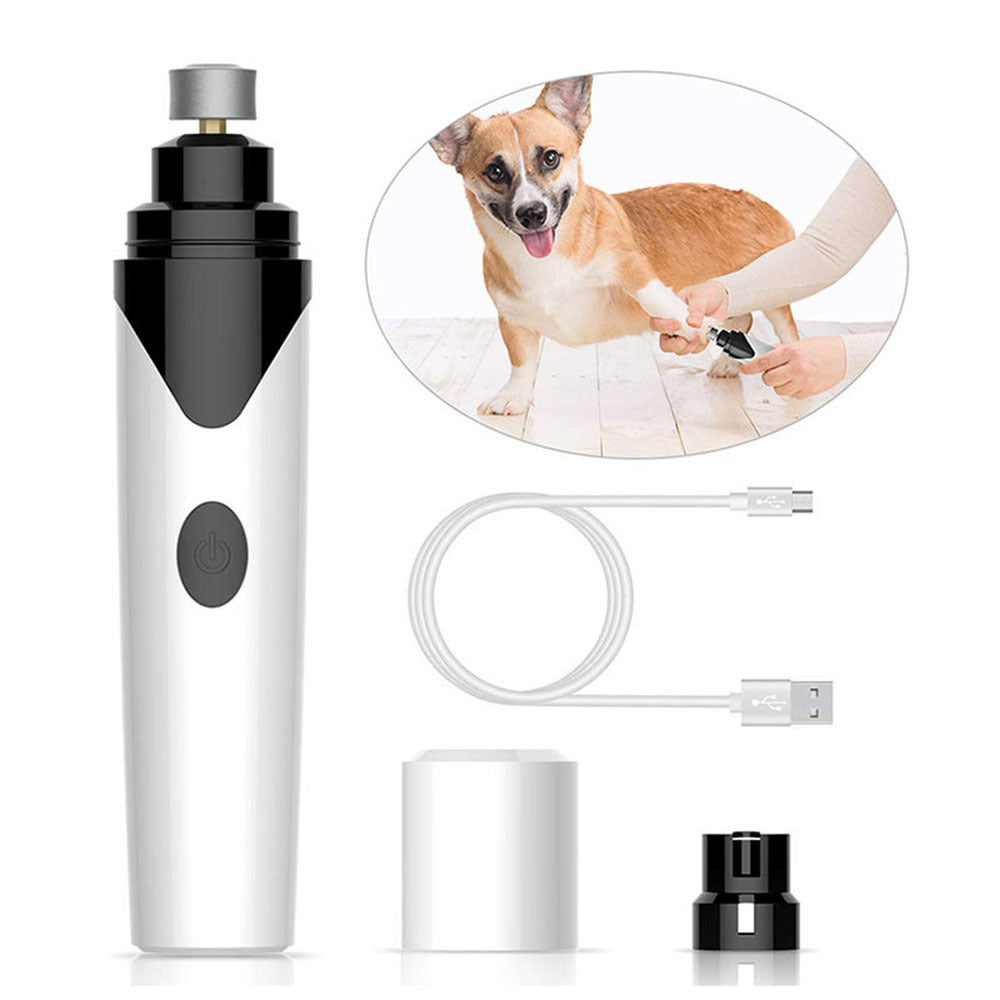 Electric Pet Nail Clippers: Pencil Sharpener Design