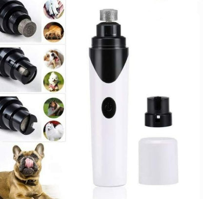 Electric Pet Nail Clippers: Pencil Sharpener Design