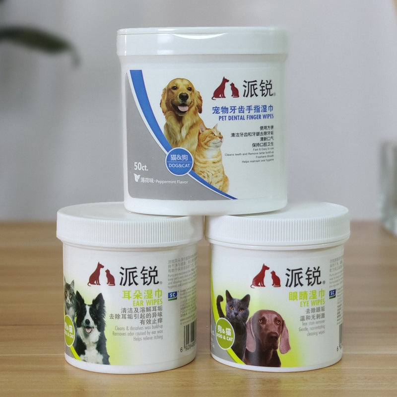 Pet Cleaning Teeth Wipes