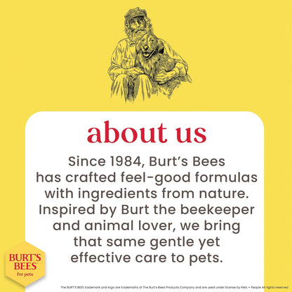 Burt’S Bees for Pets Tear Free Puppy Shampoo &amp; Conditioner with Buttermilk, 2 in 1 Gentle Dog Shampoo for Puppies, Cleans and Conditions Sensitive Skin, 16 Fl Oz