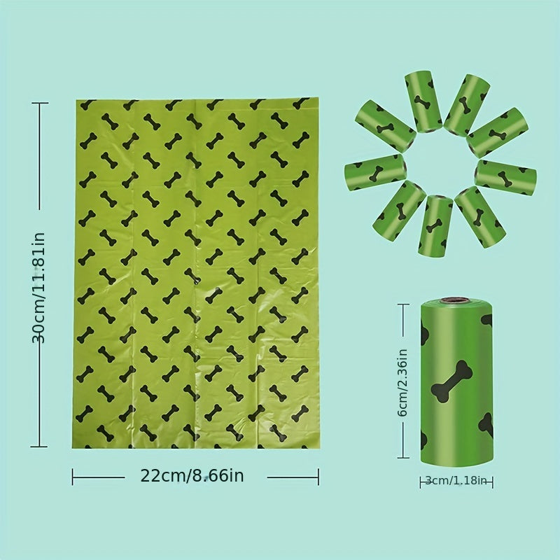 Biodegradable Pet Waste Bags with Dispenser