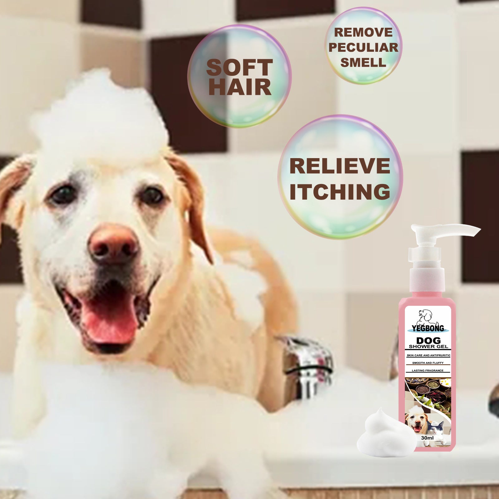 Pet Shampoo Shower Gel