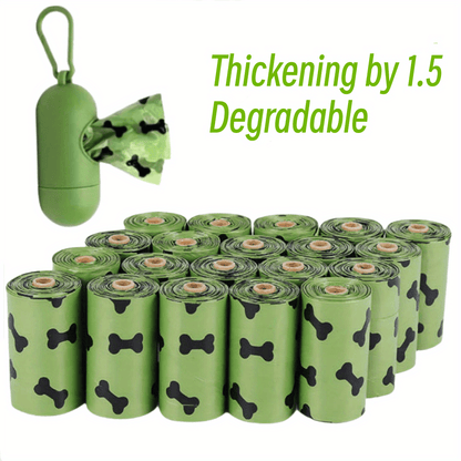 Biodegradable Pet Waste Bags with Dispenser