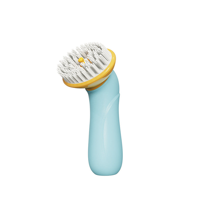 Handheld Pet Bath Brush: Easy Grooming Tool