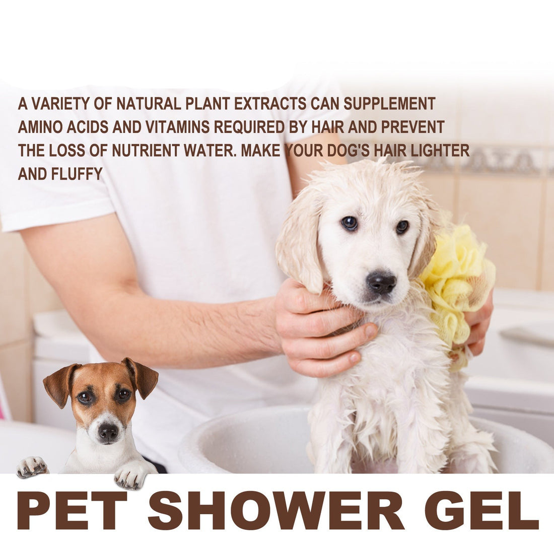 Pet Shampoo Shower Gel